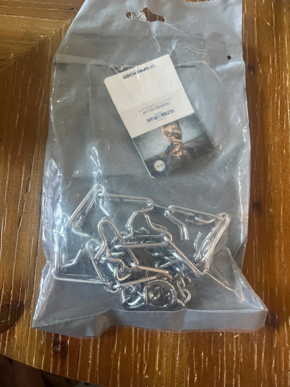 Coastal Sprenger pet ultra plus prong collar Metal Link Chain 3.0 20 inch